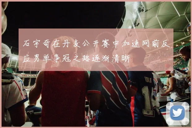 石宇奇在丹麦公开赛中加速网前反应男单争冠之路逐渐清晰